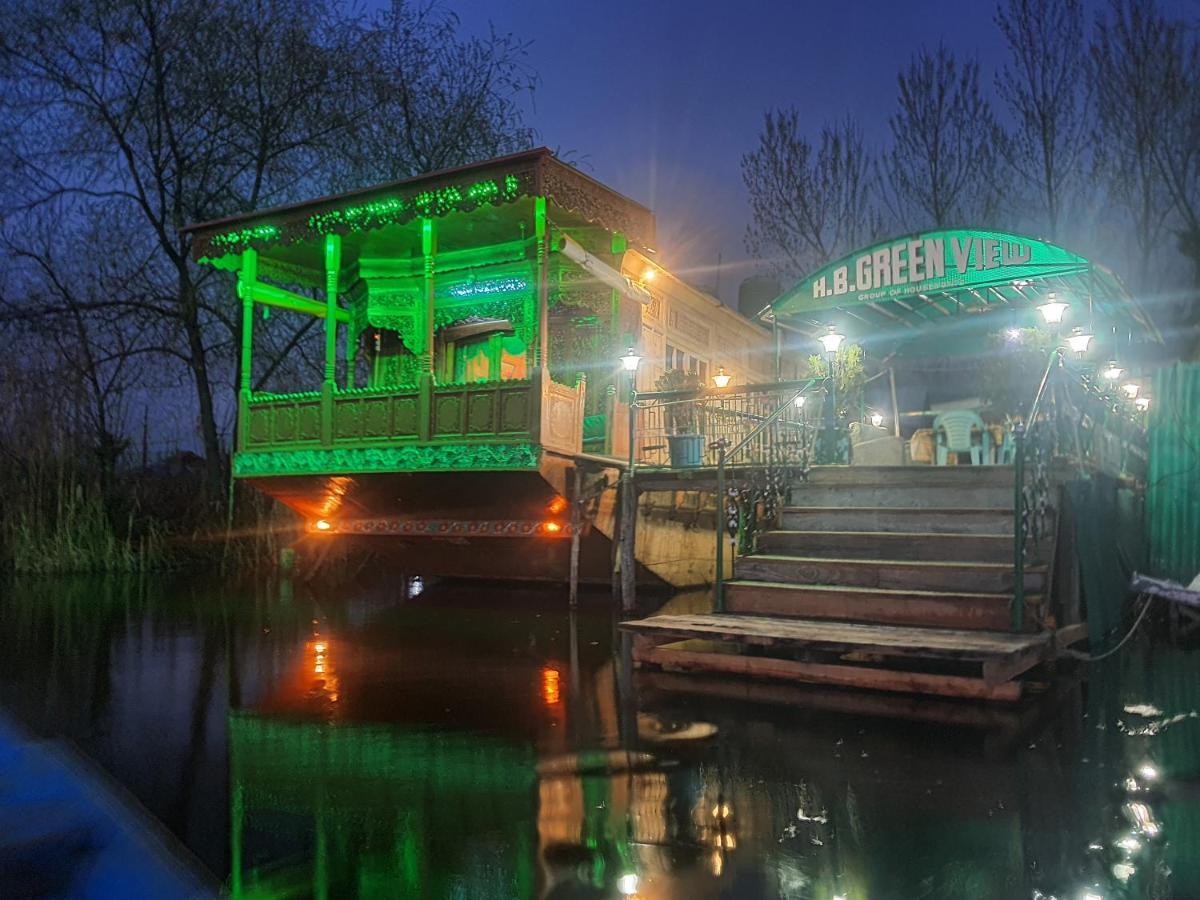 Hotel Green View Group Of Houseboats Srīnagar Exterior foto